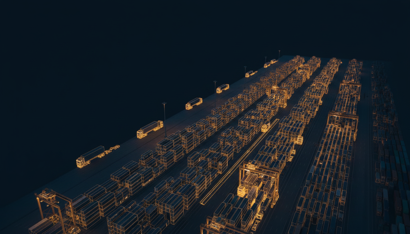Digital twin staging lane